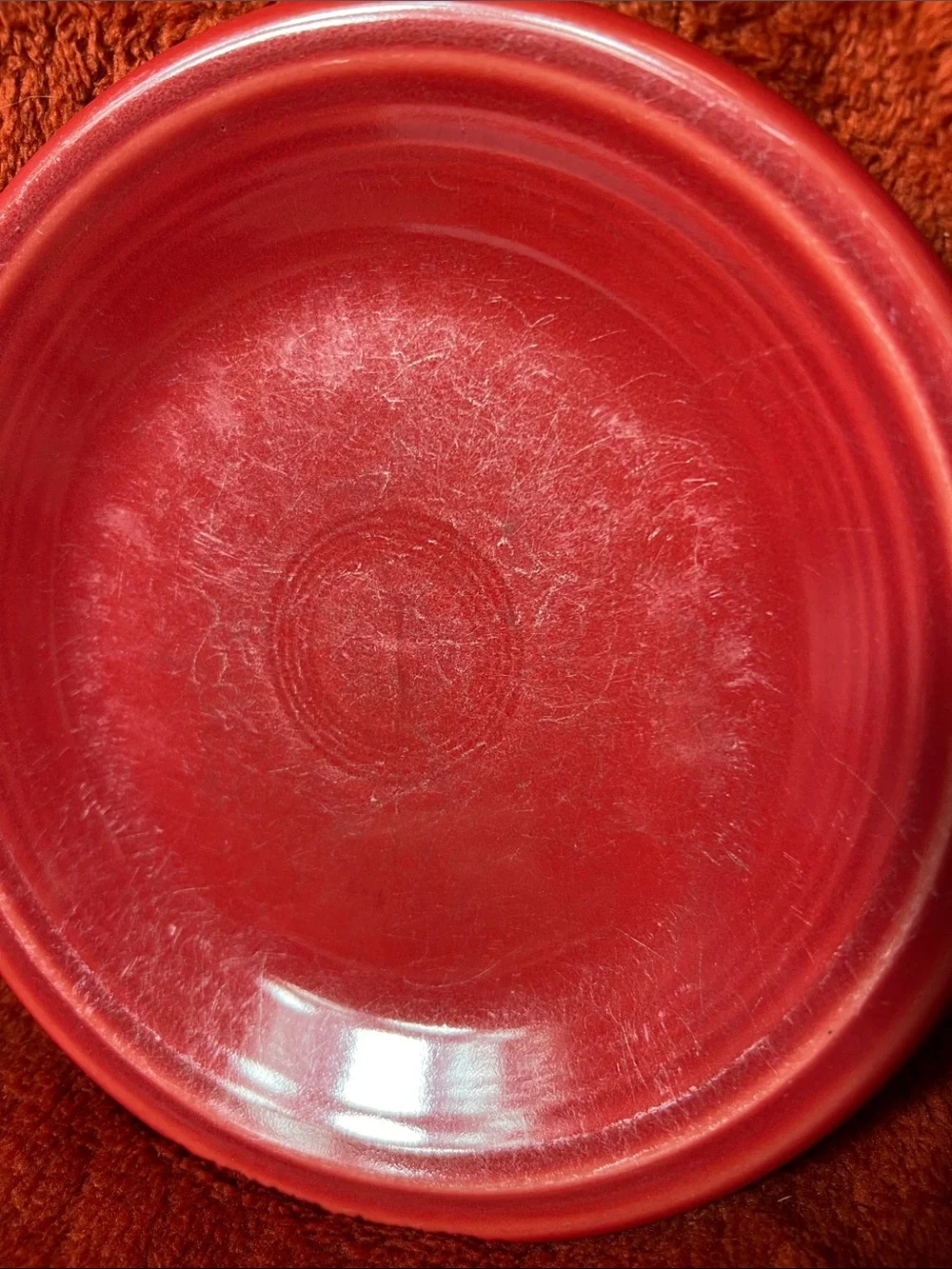 Fiestaware two red